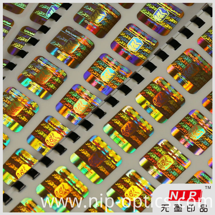 Holographic Sticker Custom Holographic Sticker Custom